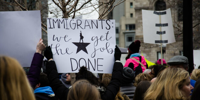 Immigrants, protest